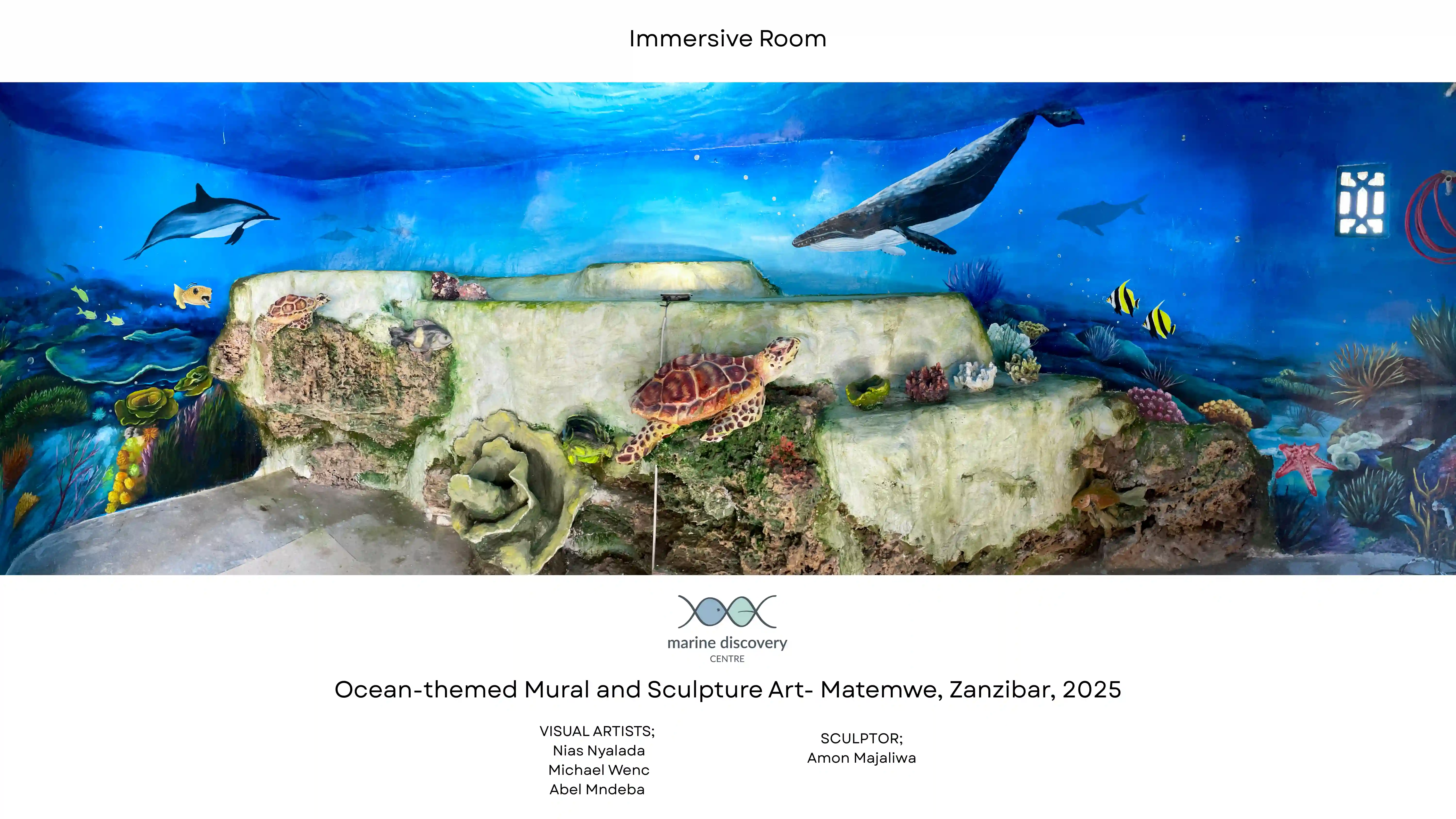 Blog post: Bringing the Ocean to Life: Our Immersive Art Project in Matemwe, Zanzibar